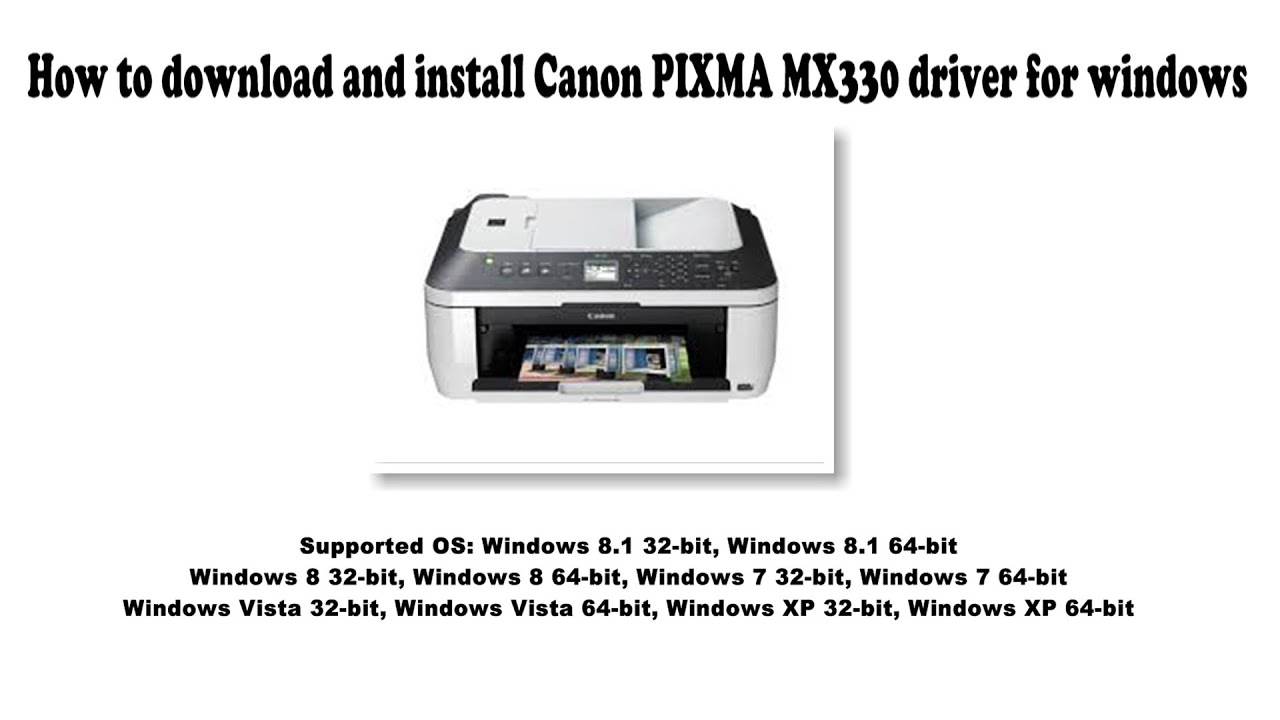canon pixma mx330 multifunction printer